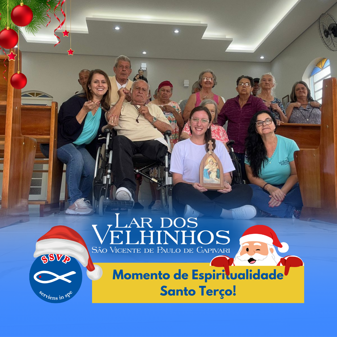 Leia mais sobre o artigo Moradores – Momento de Espiritualidade Santo Terço em 18.12.2025