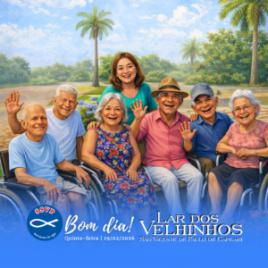Leia mais sobre o artigo Bom dia! Quinta-feira, 19/02/2026! Moradores no Jardim