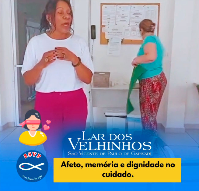 Projeto “Jogo Sensorial”, parte da nossa iniciativa Encontros da Vida: Memórias, Afeto e Cuidado.