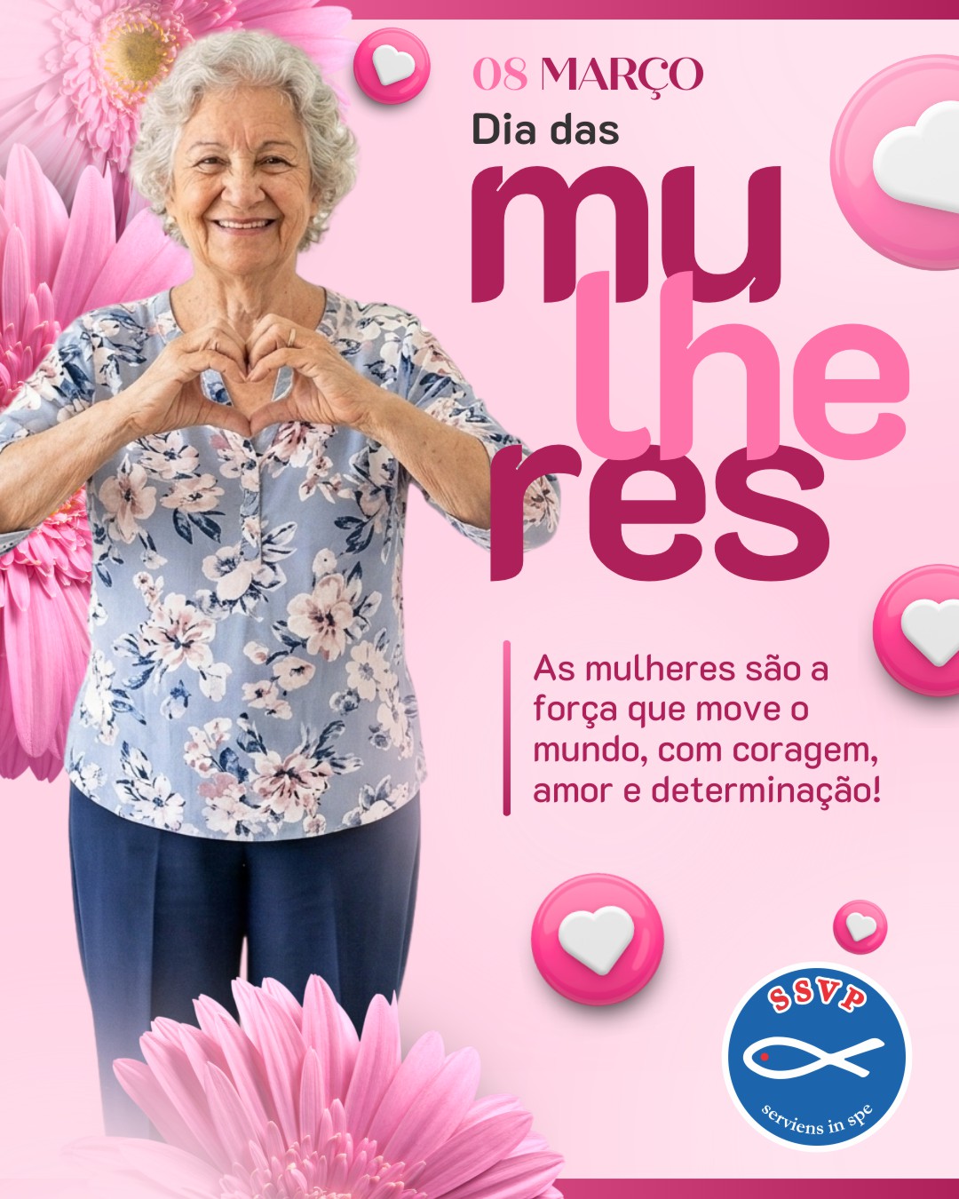 08 de Março – Dia Internacional das Mulheres