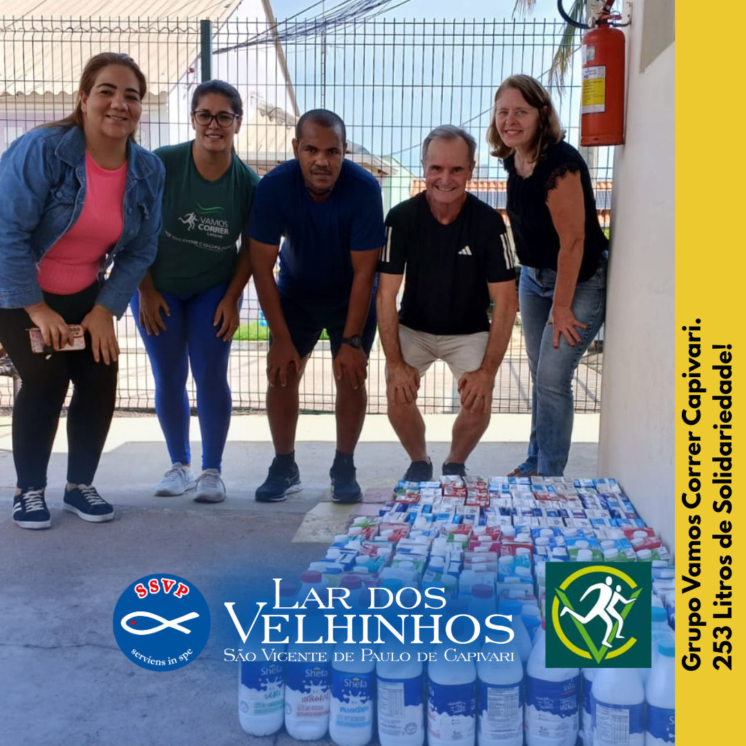 253 Litros de Solidariedade – Grupo Vamos Correr Capivari