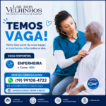 Temos Vagas – Técnica de Enfermagem e Enfermeira
