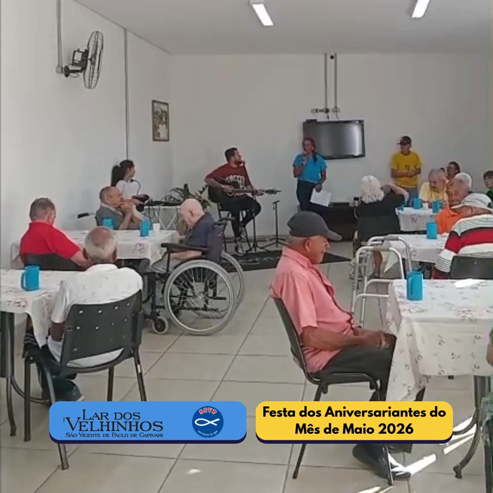 Leia mais sobre o artigo Festa dos Aniversariantes do mês de Maio 2026