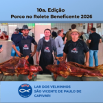 Agradecimento 10ª Edição do Porco no Rolete Beneficente 2026