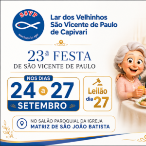 Leia mais sobre o artigo 23ª Festa de São Vicente de Paulo 2026!